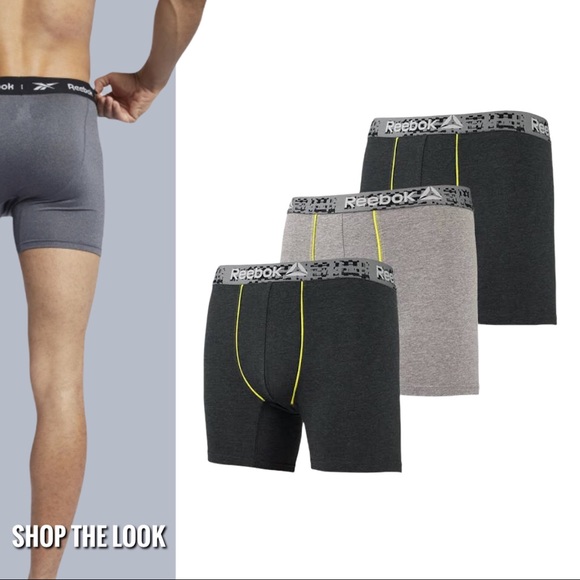 Reebok Other - Reebok Men’s Boxer Briefs 3 Pack